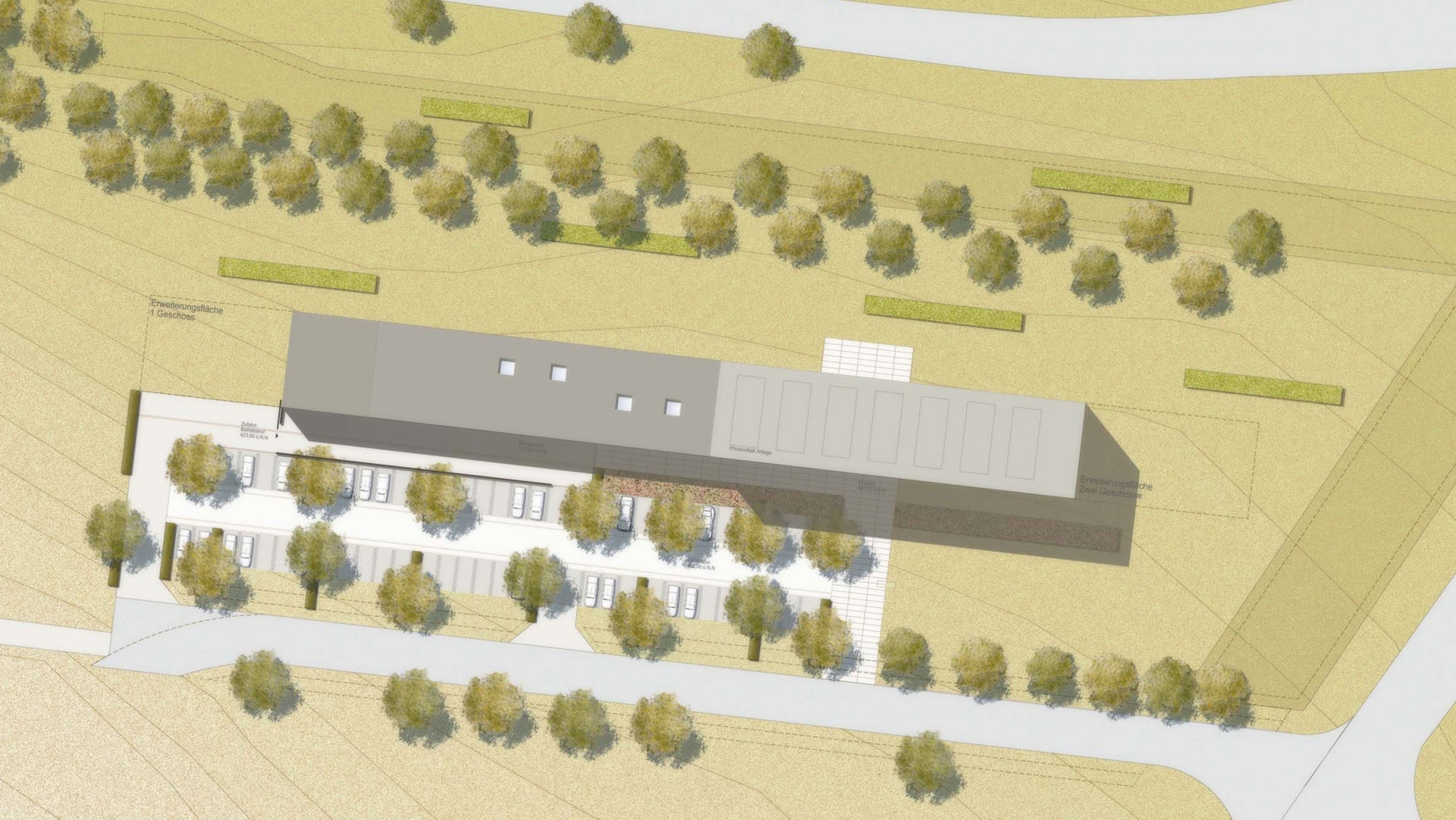 Betriebs- und Verwaltungsgebäude, Niederprüm