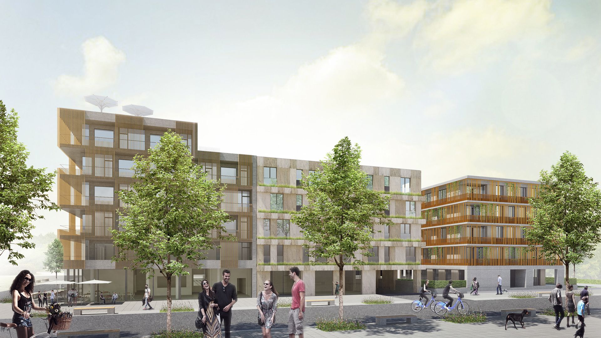 Haus 2 und Haus 5 Neckarbogen BUGA, Heilbronn