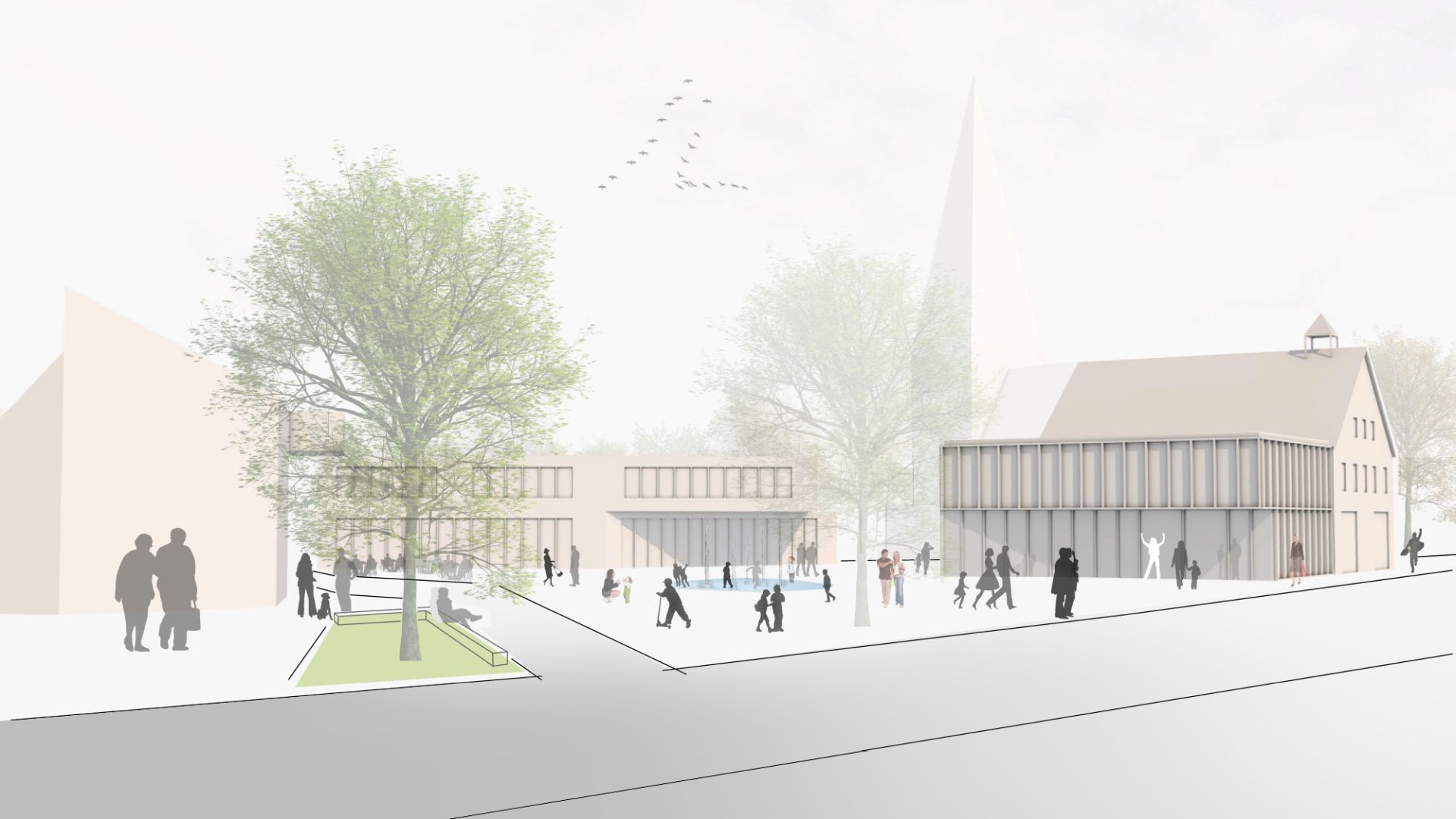 Neue Ortsmitte, Ellhofen