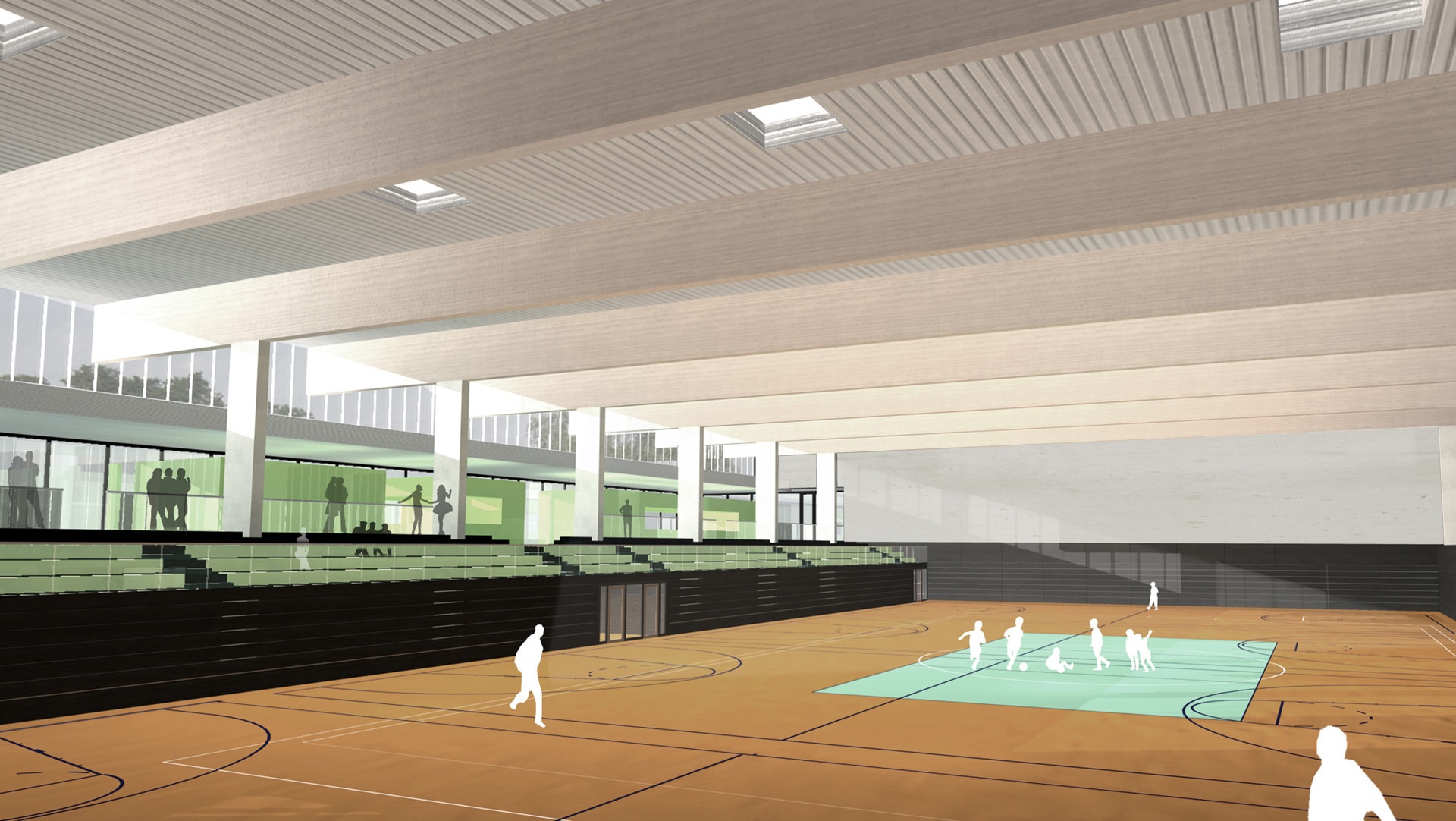 Vier-Feld-Sporthalle, Rottenburg